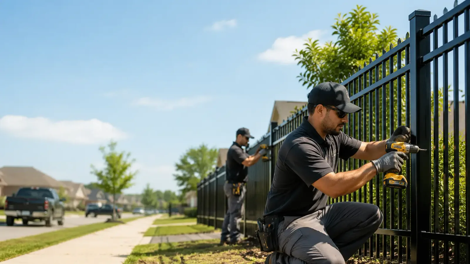 Metal Fence Installation in Roswell, NM